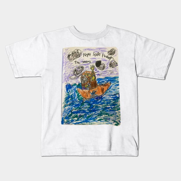 Noah’s Ark littles Kids T-Shirt by Kingdom Littles